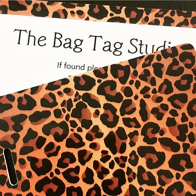 Luscious Leopard Bag Tag - BT186